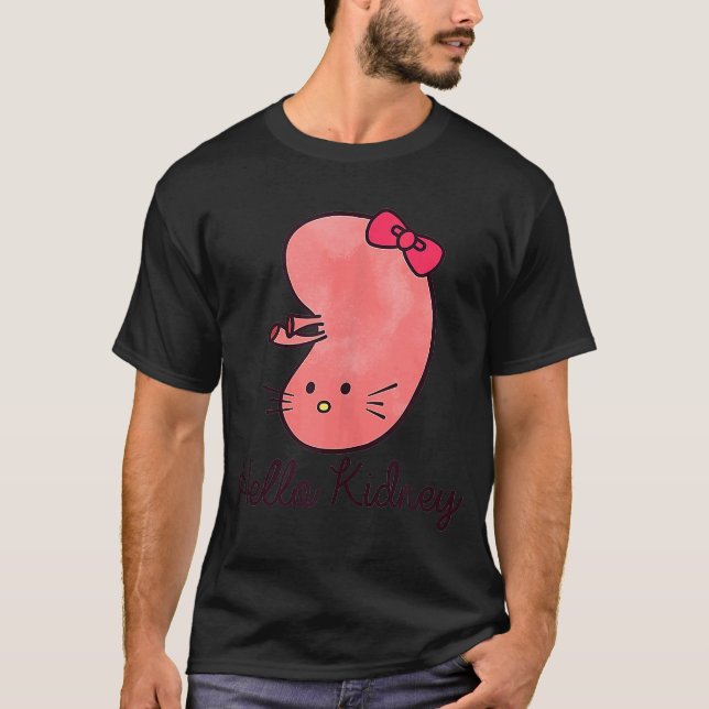 Camiseta Doença renal 3 Sensibilização Doador de transplant (Frente)