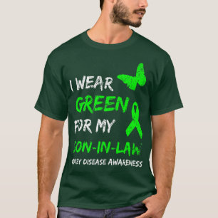Camiseta Doença Renal Eu Visto Verde Para O Meu FilhoEmDire