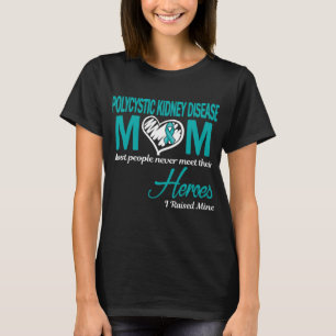 Camiseta Doença Renal Policística Mãe Eu Criei o Meu