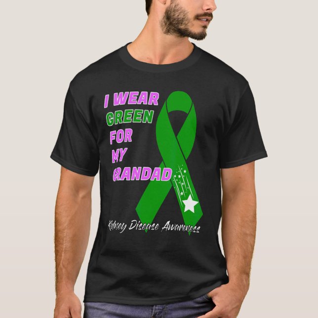 Camiseta Doença renal Sensibilização Diálise Transplante Pa (Frente)