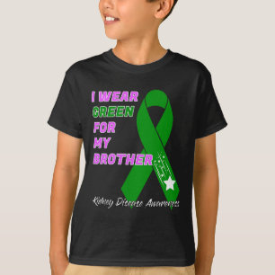 Camiseta Doença renal Sensibilização Diálise Transplante Pa