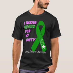 Camiseta Doença renal Sensibilização Diálise Transplante Pa