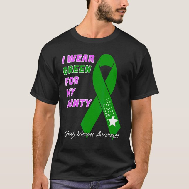 Camiseta Doença renal Sensibilização Diálise Transplante Pa (Frente)