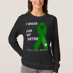 Camiseta Doença renal Sensibilização Diálise Transplante Pa
