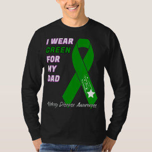 Camiseta Doença renal Sensibilização Diálise Transplante Pa