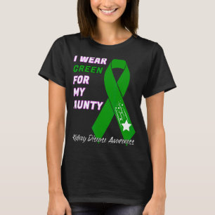Camiseta Doença renal Sensibilização Diálise Transplante Pa
