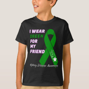 Camiseta Doença renal Sensibilização Diálise Transplante Pa
