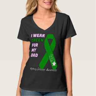 Camiseta Doença renal Sensibilização Diálise Transplante Pa