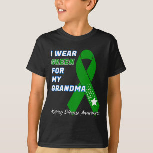Camiseta Doença renal Sensibilização Diálise Transplante Pa