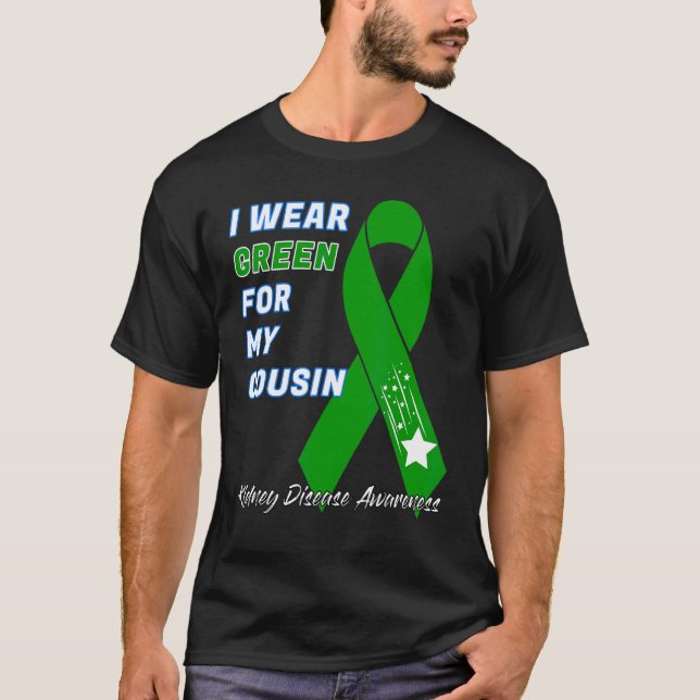 Camiseta Doença renal Sensibilização Diálise Transplante Pa (Frente)