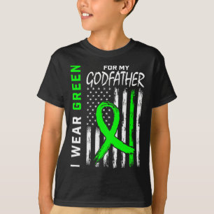 Camiseta Doença Renal Verde Padrões Cerebrais Palsy Awar