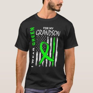 Camiseta Doença Renal Verde Sensação de paralisia cerebr