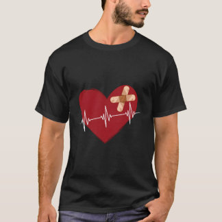 Camiseta Doenças Coronárias Bypass Aberto He Cirurgia Hebea