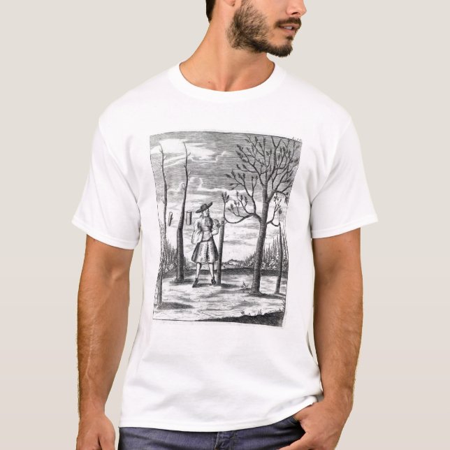 Camiseta Doenças da jardinagem e da planta (Frente)