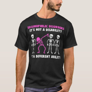Camiseta Doenças Eosinófilas Sensibilização Não É Uma Defic