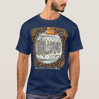 Camiseta Doenças espinhais Sensibilização Acreditam Orname