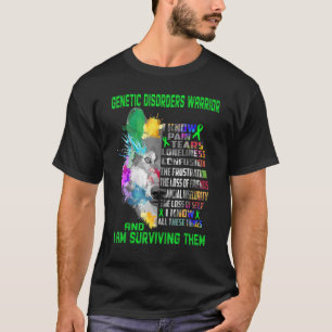 Camiseta Doenças Genéticas Sei Tudo E Sou Survi