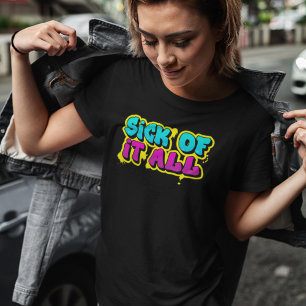 Camiseta Doente De Todo O Grafite Urbano