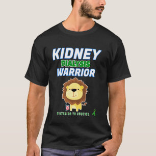 Camiseta Doente em Hemodiálise Guerreira em Diálise Renal A