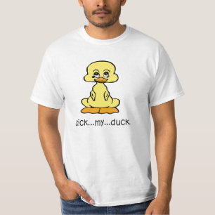 Camiseta doente meu pato