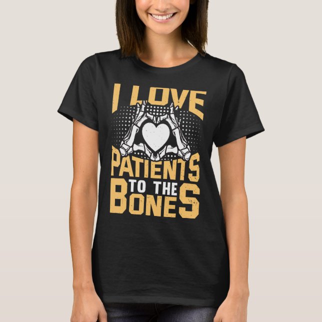 Camiseta Doentes Chiropractor Chiropractic apaixonados (Frente)