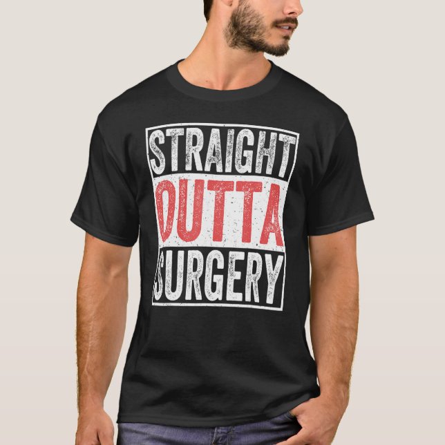 Camiseta Doentes Com Perturbação De Cirurgia Por Cirurgia D (Frente)