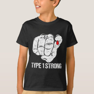 Camiseta Doentes diabéticos Combatem a Consciência Diabetes