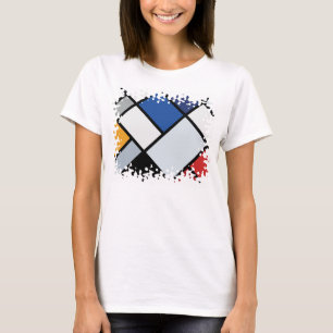 Camiseta Doesburg - Contra-Composição das Dissonâncias
