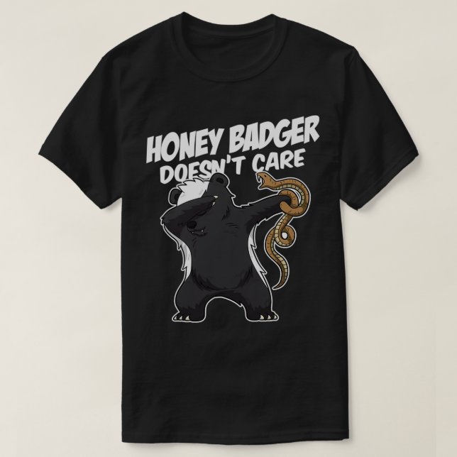 Camiseta Doesnx27t Badger Honey (Frente do Design)