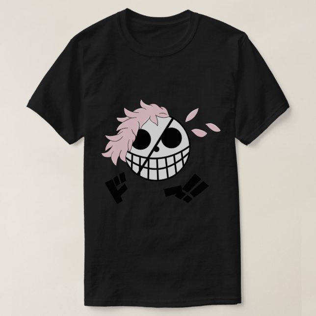 Camiseta Doflamingo emblem Sticker (Frente do Design)