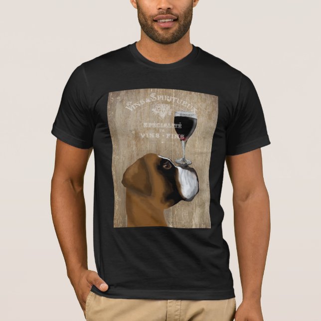 Camiseta Dog Au Vin Boxer (Frente)