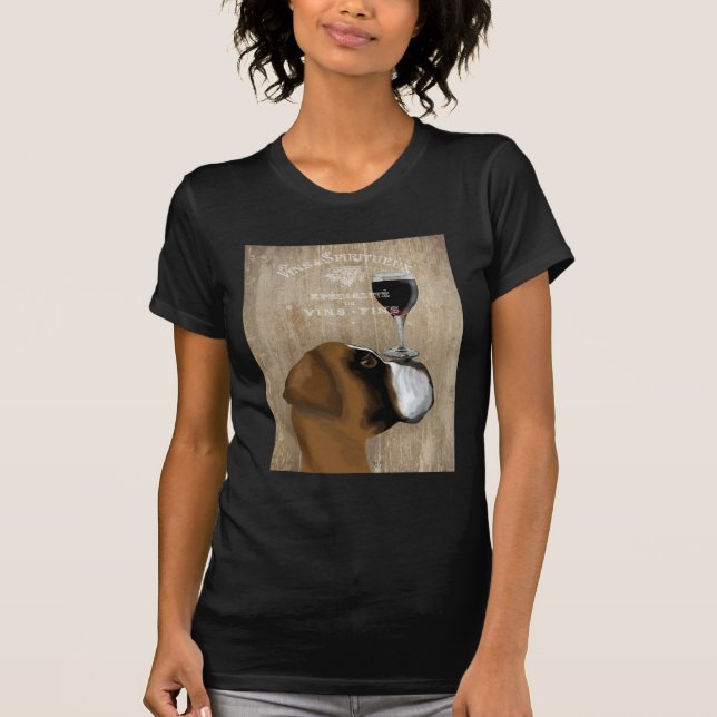 Camiseta Dog Au Vin Boxer (Frente)