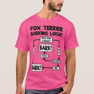 Camiseta Dog Barking Logic, presente engraçado para cães, E