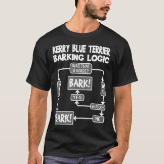Camiseta Dog Barking Logic, presente engraçado para cães, E