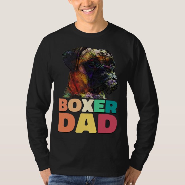 Camiseta Dog Boxer Dad Boxer Owner (Frente)