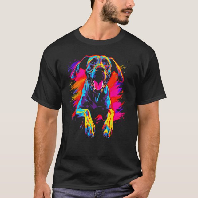 Camiseta Dog Cool Great Dane (Frente)