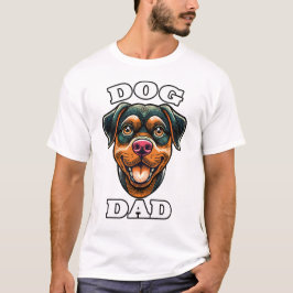 Camiseta Dog Dad - niedliches Hunde-Design