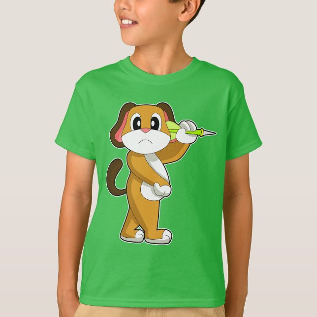 Camiseta Dog Darts Dart (Frente)