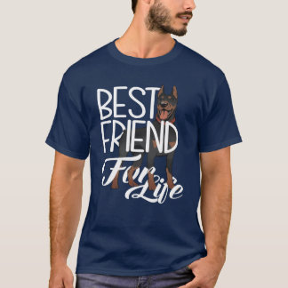 Camiseta Dog Doberman Proprietário Amigos Engraçado