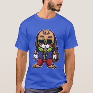 Camiseta Dog Doggy Puppy Mutt Boy retro