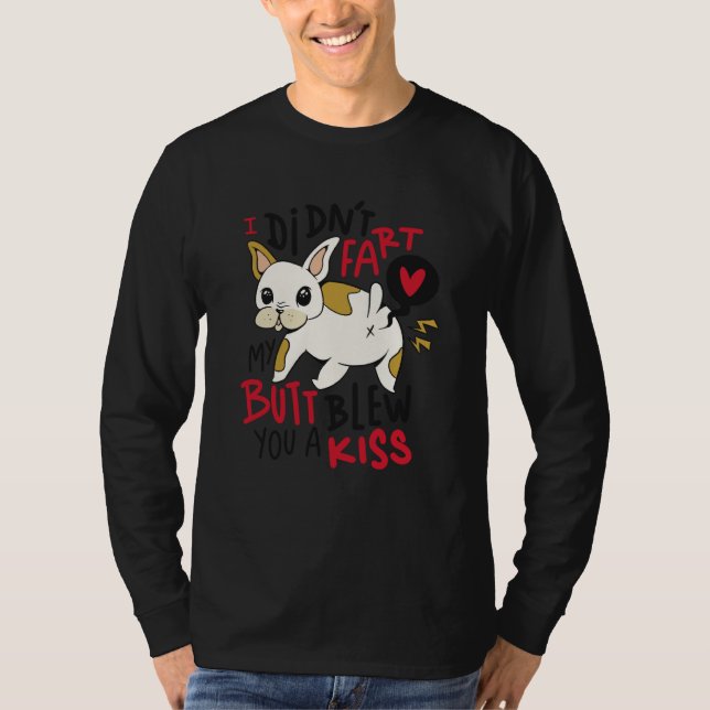 Camiseta Dog Fart Kiss  1 (Frente)