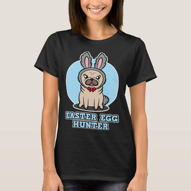 Camiseta Dog for men and women at Easter Egg Hunt (Frente)