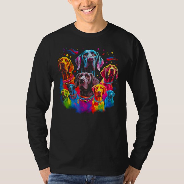 Camiseta Dog German Shorthaired Pointer Best Friends (Frente)
