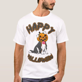 Camiseta Dog Halloween T ShirtHappy Halloween Dog T Shirt
