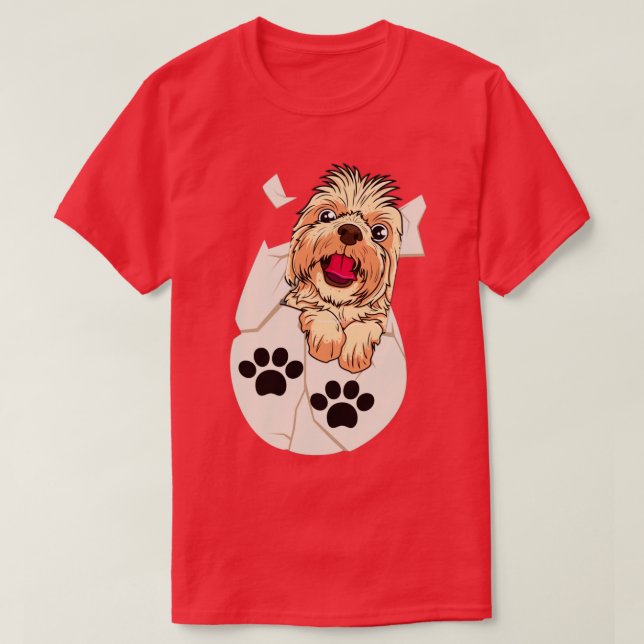 Camiseta dog in the egg 138 (Frente do Design)