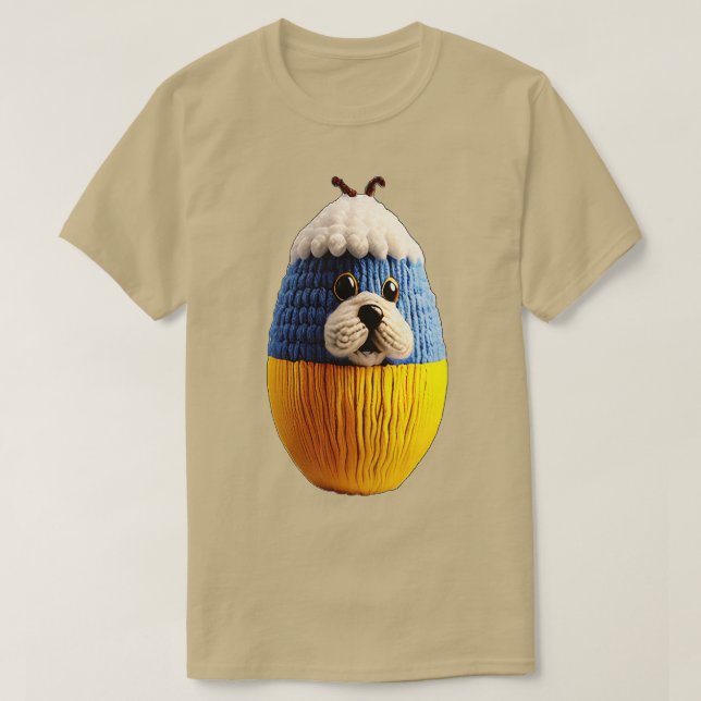 Camiseta Dog In The Egg Standard Print Clothing (Frente do Design)
