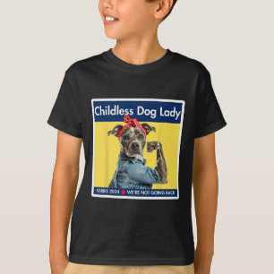 Camiseta Dog Ladies Kamala Harris 2024 Presidente