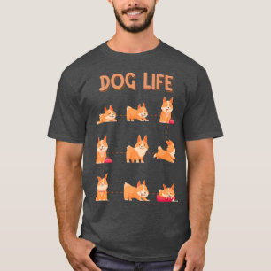 Camiseta Dog Life Dogfather Dog Daddy Dog Mom Pembroke Wels