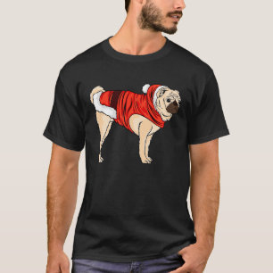 Camiseta Dog love Cute Pitbull Hat Ugly Christma