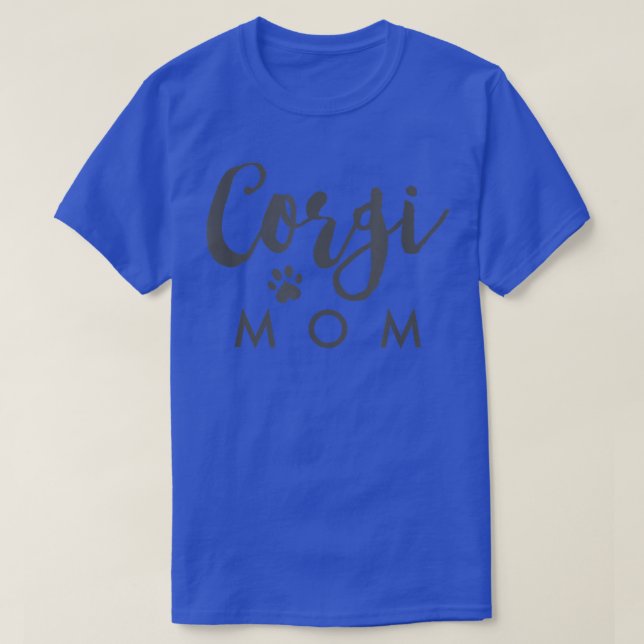 Camiseta Dog Lover Gifts Corgi Mom  (Frente do Design)